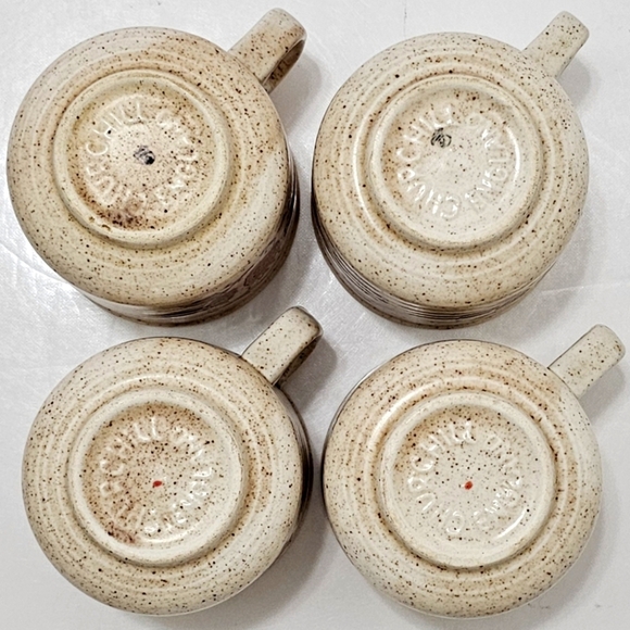 🇬🇧 Vintage Churchill Wild Strawberry Tea Cup - Set of 4 - Picture 12 of 15